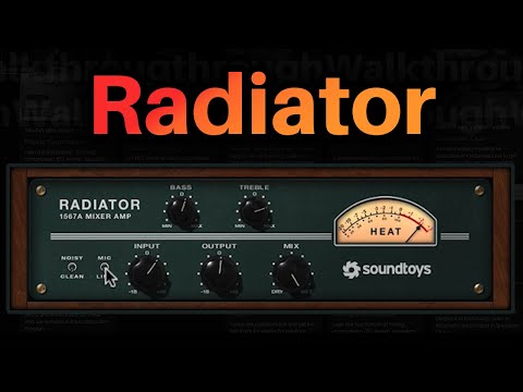 Soundtoys Radiatorプラグインのクイックチュートリアル