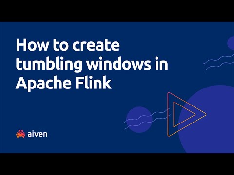 Apache Flink Tumbling Windows