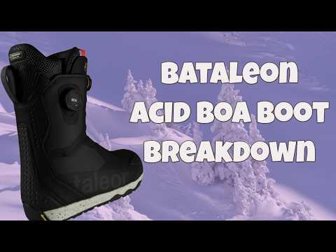 The 2025 Bataleon Acid Boa Snowboard Boot Breakdown