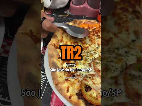 Uma pizza em São José do Rio Pardo: TR2 #saojosedoriopardo #pizza
