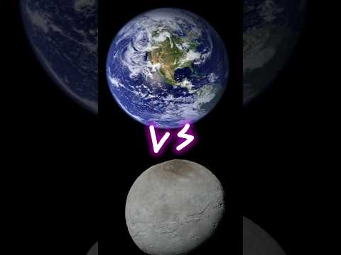 Earth Vs Charon | Which Will Win? #shorts