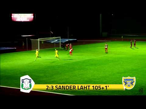 Evald Tipneri karikavõistluste 1/16 finaal: Tartu FC Santos - FC Kuressaare 2:2 LA 3:3 (P) 4:2