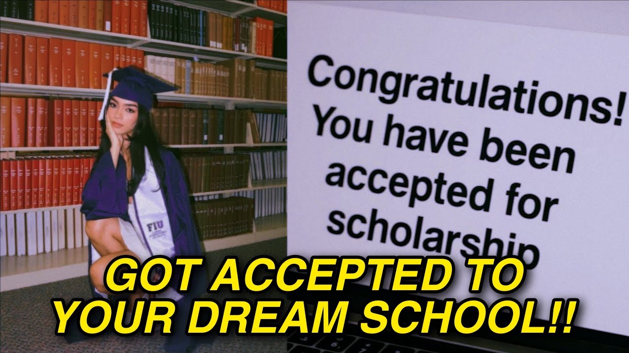 「experimental」1000% ACCEPTED INTO DREAM SCHOOL/UNIVERSITY with FULL SCHOLARSHIP!