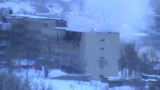 preview picture of video 'Пожар Сахалинского Мореходного Училища'