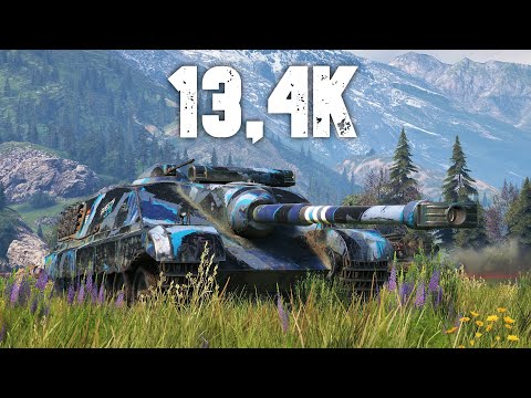 AMX 50 Foch B: Explosive 13.4K Damage.