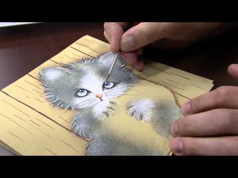 Mulher.com 02/07/2014 - Cat Painting Technique Pelucia by Luiz Poletti - Part 2
