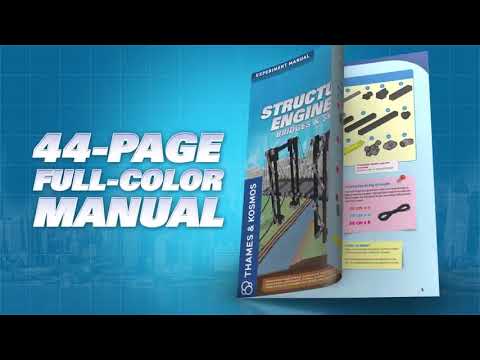 Thames & Kosmos Structural Engineering: Bridges & Skyscrapers | Science & Engineering Kit |  Reviews