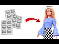 Diy Doll Dress With Medicine Package Barbie Shorts