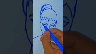 How to draw raveena tondon face ðŸ’ƒðŸ’ƒ#artzriteeshh #drawing #shorts #ytshorts #youtubeshortsbeautiful ðŸ’ƒ