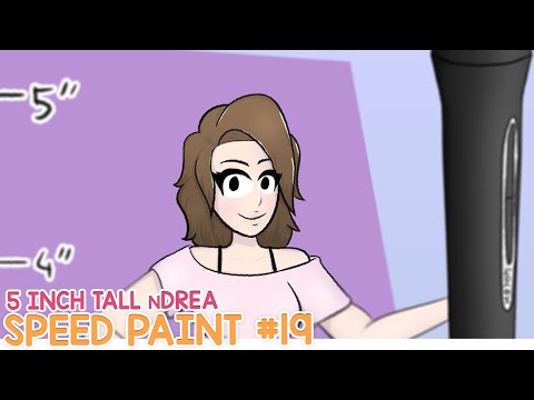 nDrea the Shrunken Woman (Borrower/Giantess) // Original Character // Speed Paint #19