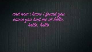 Hello - Jasmine Villegas (LYRICS ON SCREEN)