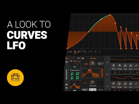 A look to CURVES LFO from Bitwig - deep dive tutorial