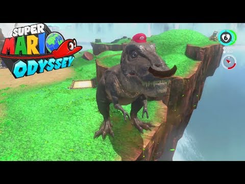Super Mario Odyssey Part 3 - The Cascade Kingdom Part 2: Cleaning Up Moons and Purple Coins
