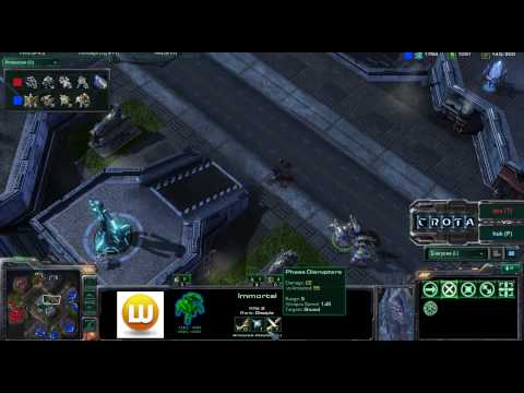 StarCraft 2 - SC214 - qxc (T) vs huk (P) on Metalopolis Part 2