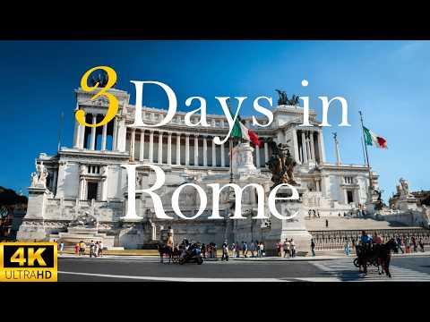 How to Spend 3 Days in ROME Italy For First Timers
