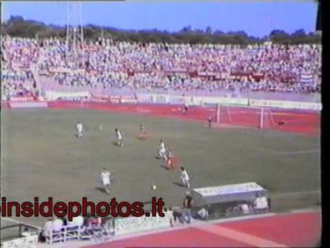 Reggina-Cremonese spareggio promozione Serie A 25 Giugno 1989 - 1° tempo