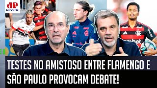 ‘Isso foi bem diferente: deu pra ver que o Filipe Luís…’; Flamengo x São Paulo provoca debate