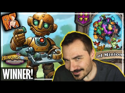 ENHANCE-O IS A HUGE WINNER THIS META! - Hearthstone Battlegrounds