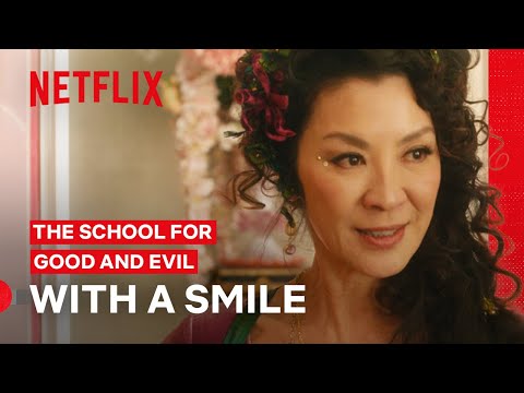 Professor Anemone is Michelle Yeoh | The School for Good and Evil | Netflix Philippines