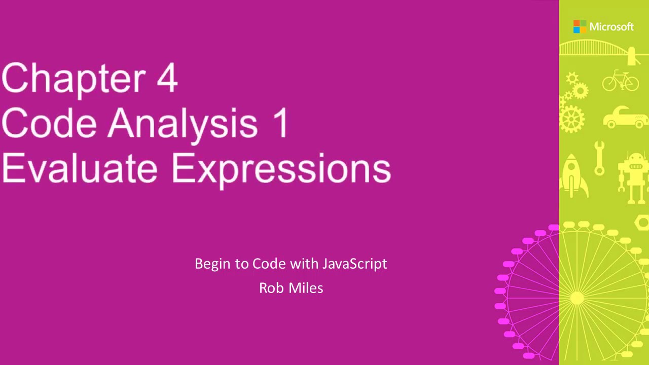 Chapter 4 Code Analysis 1: Evaluate Expressions with JavaScript