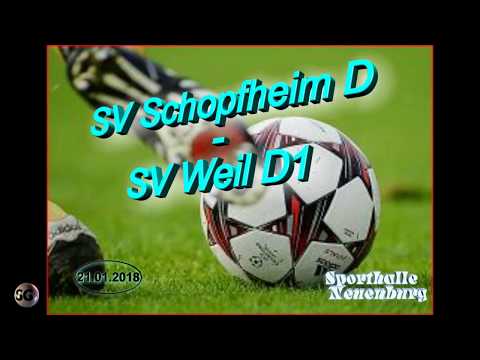 SV Schopfheim D -  SV Weil D1  27.01.2018