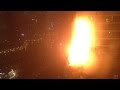 Fire breaks out at luxury Dubai skyscraper - YouTube