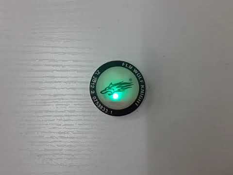 플라이울프 3색 컬러 UFO 자전거 후미등