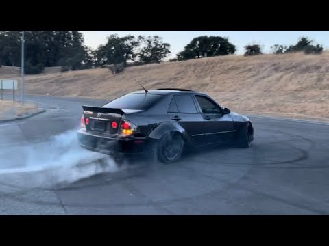 *CRASHED* My IS300 Into My Friends 5.0🤦🏻‍♂️ STREET Drifting Manual 2JZ 😮‍💨