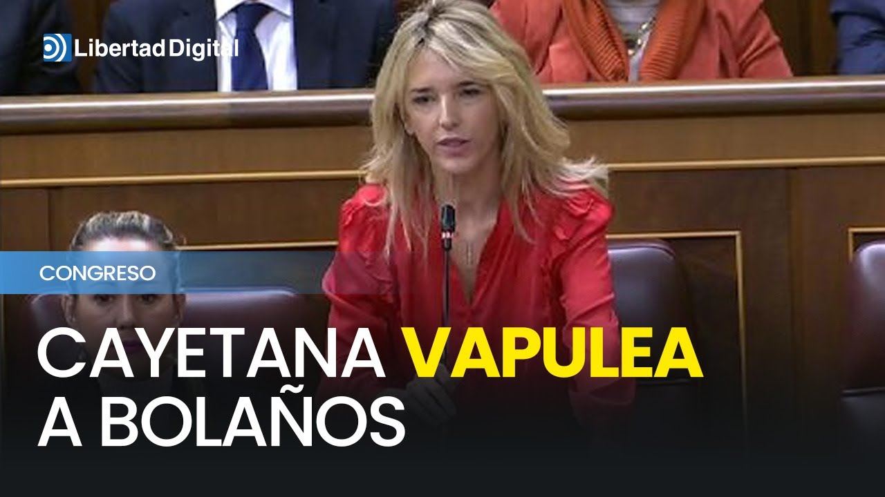 Cayetana vapulea a Bolaños en el Congreso: "Begoña no es Melania"