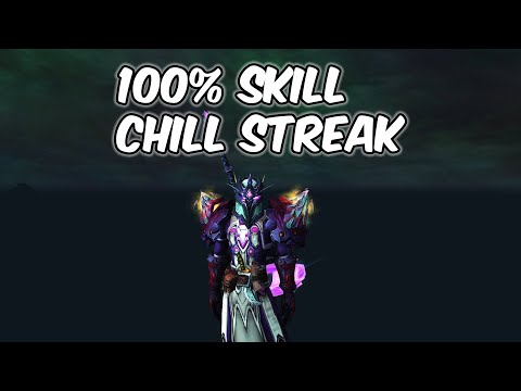 100% CHILL STREAK SKILL - Frost Death Knight PvP - WoW BFA 8.3