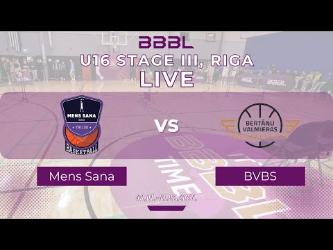 Bertans VBS 2010 vs BC Academy Tbilisi/Mens Sana 2010 | BBBL U16 | Stage III