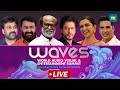 WAVES Summit 2025 Mumbai LIVE Shahrukh Khan Mohanlal Rajinikanth Alia Bhatt Rajamouli Deepika