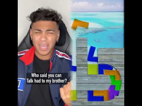 When you’re the only one that can talk bad to your sibling…💀😂 #foryou #fyp