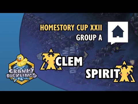 Clem vs Spirit - TvT | HomeStory Cup XXII: Group Stage | EPT StarCraft 2 Tournament