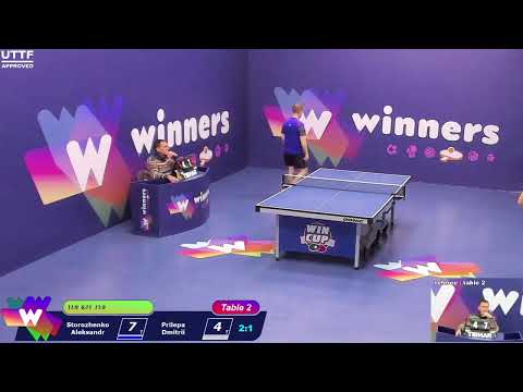 WINners CUP table 2  08.02  Storozhenko Aleksandr - Prilepa Dmitrii  11:30