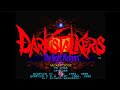 Darkstalkers The Night Warriors Sony PlayStation Intro Title Screen