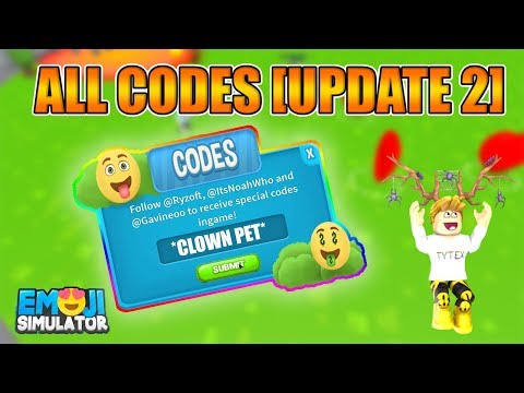 *UPDATE 2*😂 Emoji Simulator All Working Codes | Updates And Codes | Roblox
