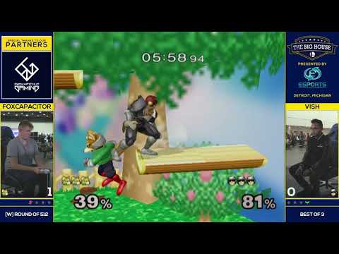 Vish vs FoxCapacitor - The Big House 8 - Melee Pools