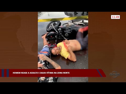 Homem reage a assalto e salva vítima na zona norte 31 03 2023