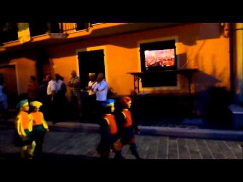 FESTA MEDIOEVALE A  GIUSTENICE, 31-7-2011 CORTEO, FILMATO 2