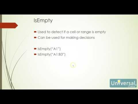 Lesson 4: Ranges, Cells, References, and Offsets - VBA Course