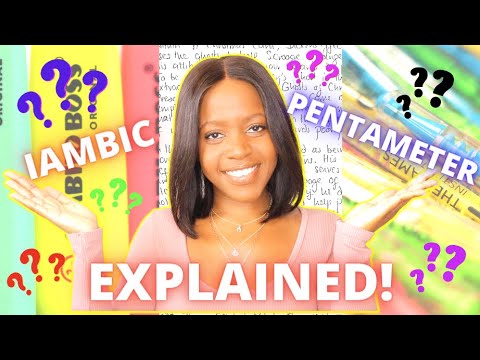 Iambic Pentameter Made EASY! | GCSE Grade 9 English Literature Technique Explained In 8 Minutes!