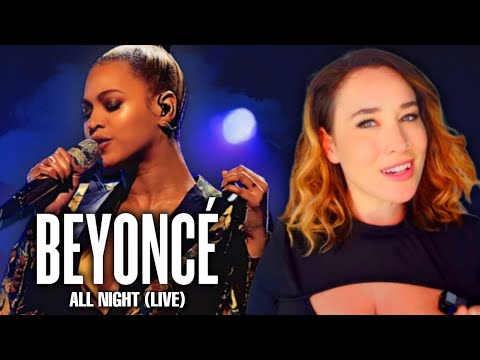 “…does she sound DIFFERENT??” Vocal coach reacts **BEYONCÉ** ALL NIGHT - TIDAL PERFOMANCE