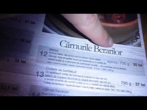 Dinner at Vurtea Berarilor in Bucharest   Romania   November 2014