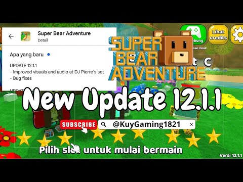 New Update Super Bear Adventure 12.1.1 DJ Pierre - Bear Cosplay Part 6 #update #superbearadventure