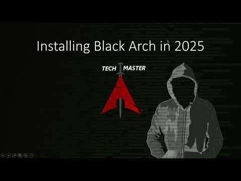 Installing BlackArch Linux in 2025. The right way.