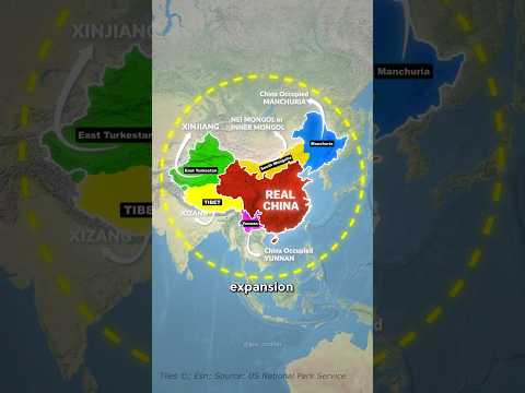 The REAL Map of China!  🇨🇳🤯