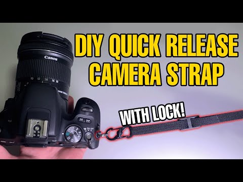 DIY QUICK RELEASE CAMERA STRAP WITH LOCK