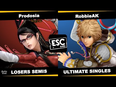 Prodosia (Bayonetta) vs RobbieAK (Shulk) - Smash @ Stratty #125 Losers Semi-Final