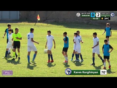 Erebuni 08 (0-2) Gandzasar-Yerevan 08 (15.06.22) U14/A, Tour 21